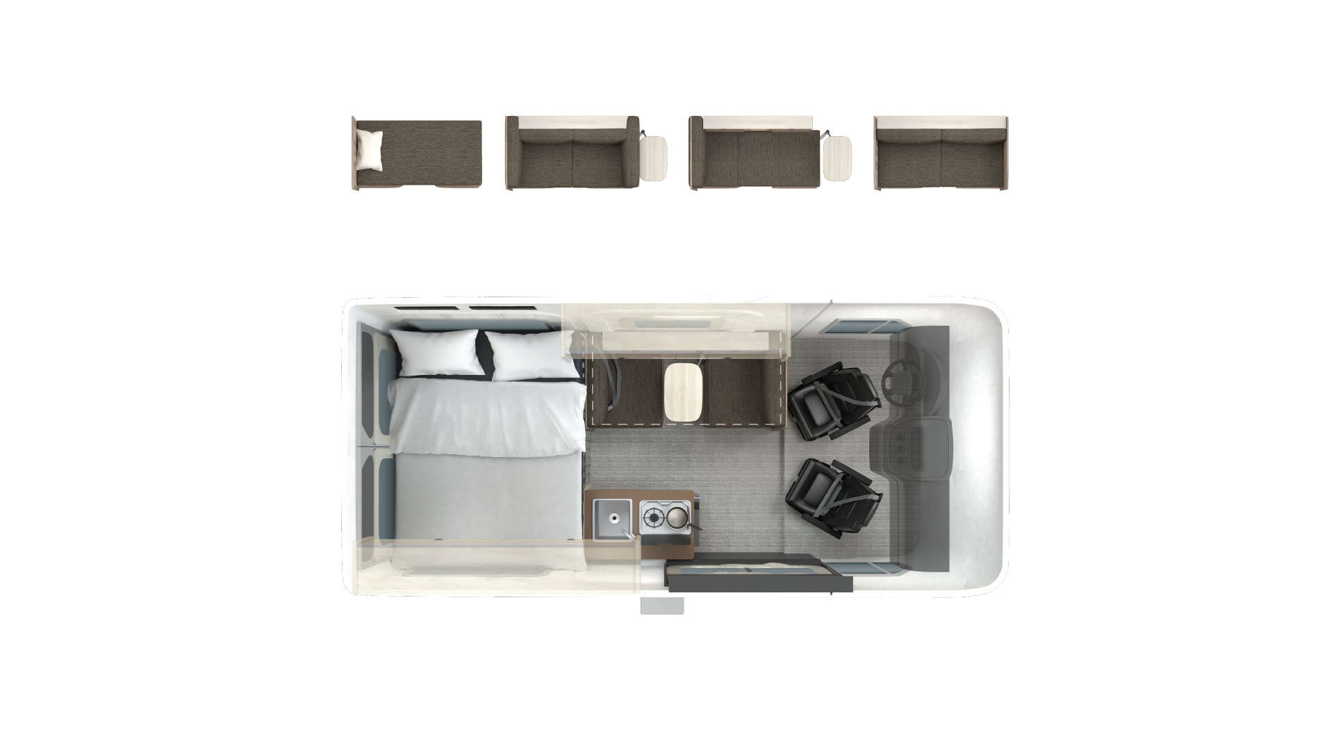 2026 Winnebago Solis Pocket 36A floor plan